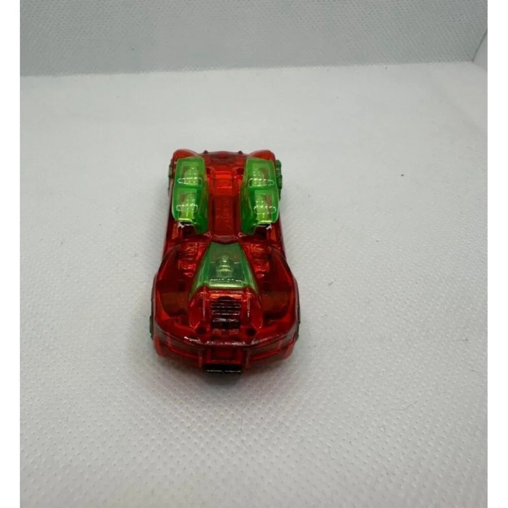 2004 Hot Wheels Stunt Racers Series Limited Edition What 4-2 Car 1:64 Mattel Red